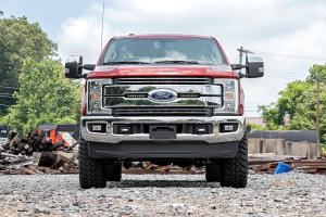 Ford F-250 Super Duty LED Light Kit - Grille Mount - Rough Country - 8